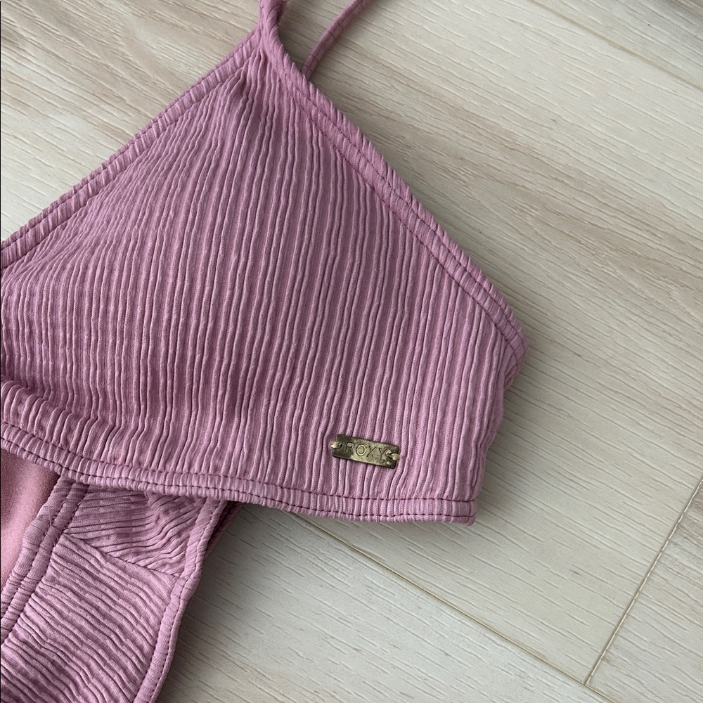 🌺Like New Roxy Ribbed Bikini Set - Picture 4 of 6